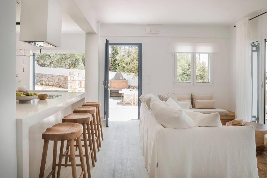 Lourdas White Villa Lourdata  Esterno foto